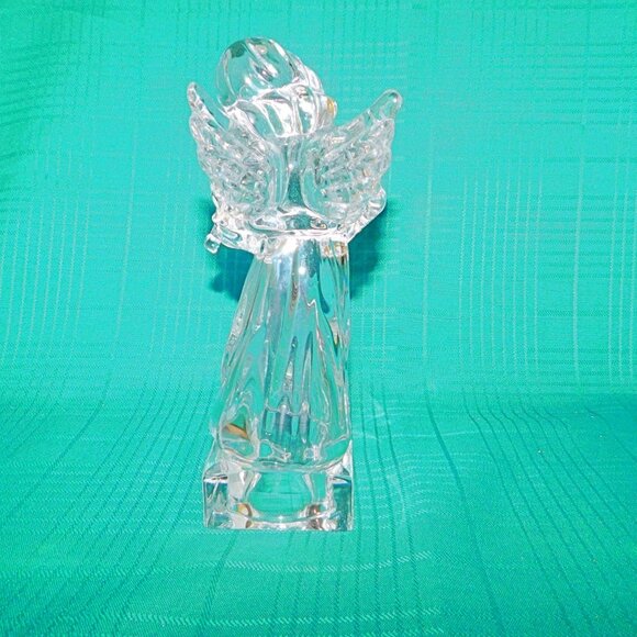 Mikasa crystal figurine Herald Collection Angelic Violin Germany mint condition - Picture 4 of 7
